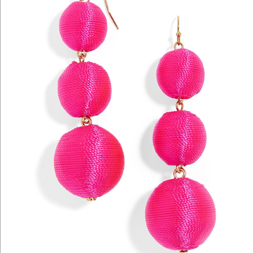 Hot Pink Baublebar Earrings